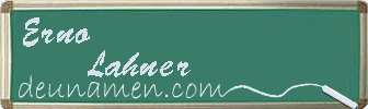 Erno Lahner Visitenkarte